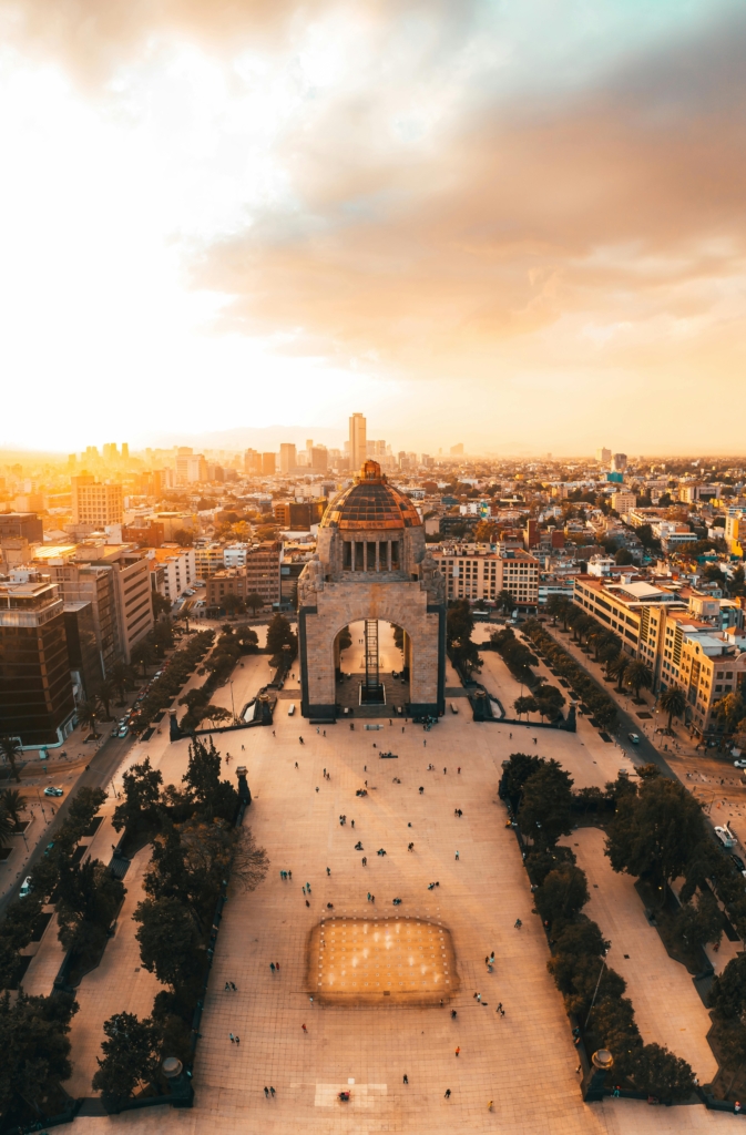 Imagen del Monumento a la Independencia en Ciudad de México